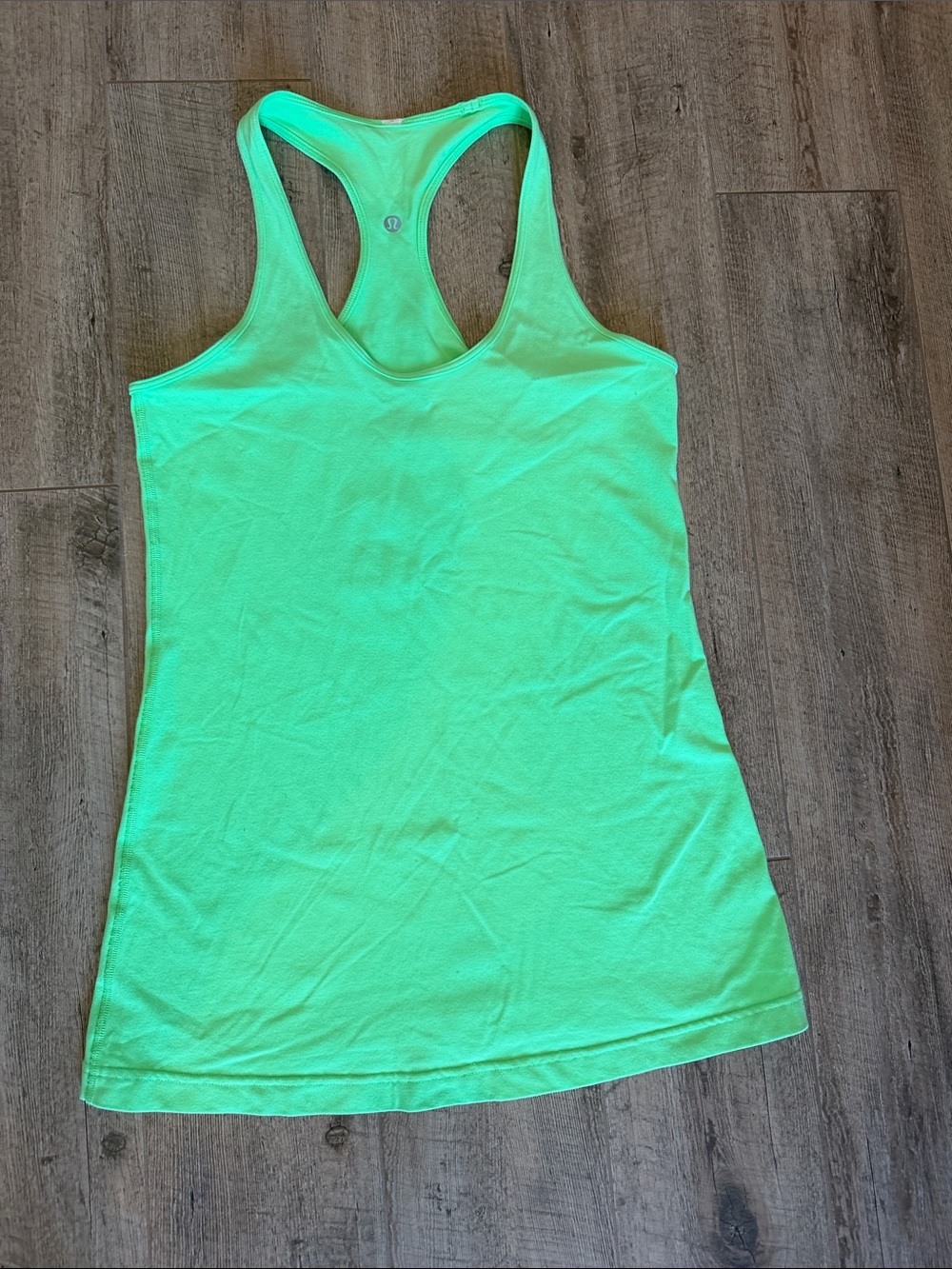 Lululemon Green Racerback Tank Top Athletic Yoga Women’s Shirt